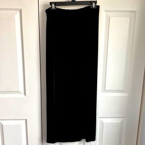 Chico's Travelers, black maxi skirt.  Size 2